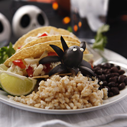 Halloween Fish Tacos