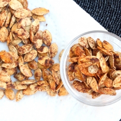 Cinnamon Maple Pumpkin Seeds