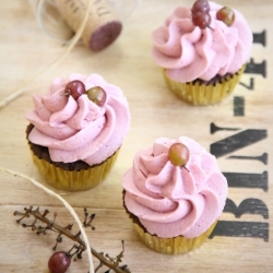 Chianti Chocolate Cupcakes