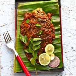 Grilled Fish in Banana Leaves