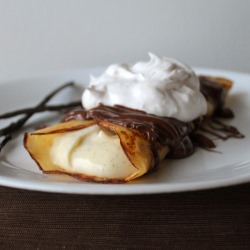 Vanilla Bean Crepes