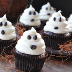 Halloween Ghost Cupcakes