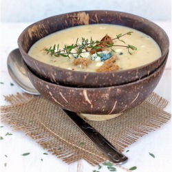 Roasted Apple and Thyme Soup