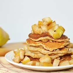 Cinnamon Pear Pancakes