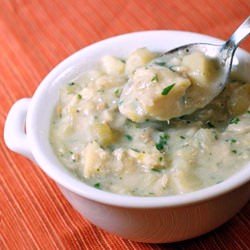 Oven-Baked Fish Chowder