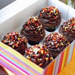 Devil’s Food Cupcakes