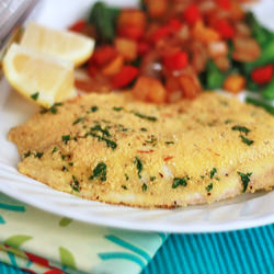 Cornmeal Crusted Tilapia