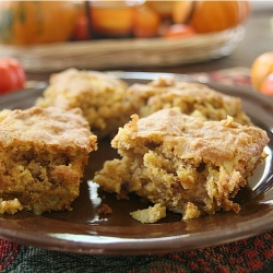 Pumpkin Apple Brownies