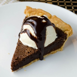 Fudge Brownie Pie