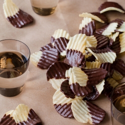 Chocolate Covered Potato Chips