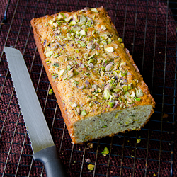 Pistachio Olive Oil Cake