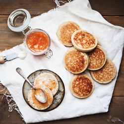 Whole Wheat English Muffins