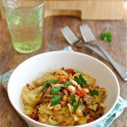 Thai Beef with Cabbage