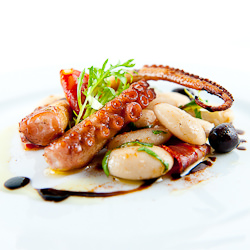 Grilled Sous-Vide Octopus