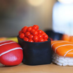 Sushi Boat Cake