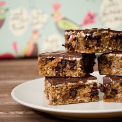 Chocolate Oatmeal Bars