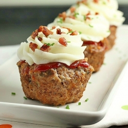 Meatloaf Cupcakes