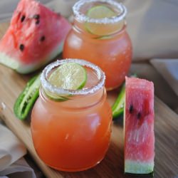 Spicy Watermelon Margarita