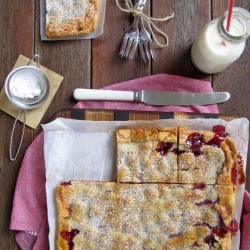 Sour Cherry Bars