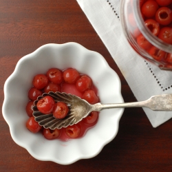 Homemade Maraschino Cherries