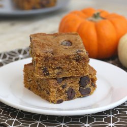 Pumpkin Chocolate Chip Squares