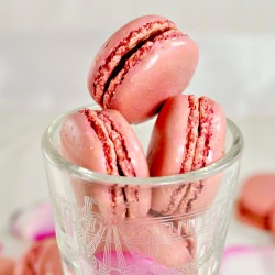 Rose Scented Macarons