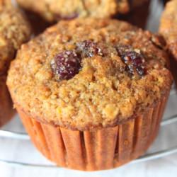 Whole Grain Cranberry Orange Muffin