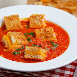 Grilled Cheese Croutons