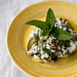 Zucchini, Herbs & Goat Cheese