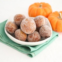 Pumpkin Donut Holes