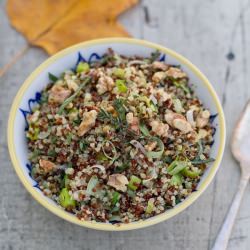 Quinoa with Leeks and Herbs