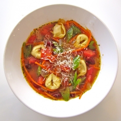 Minestrone w/ Tortellini