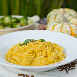 Pumpkin Coconut Risotto