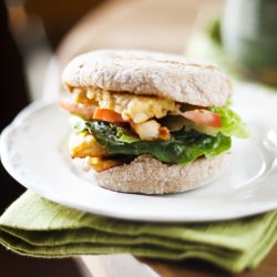 Hearty Vegan Breakfast Sandwich