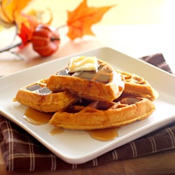 Pumpkin Waffles