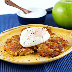 Apple Bacon Potato Cakes