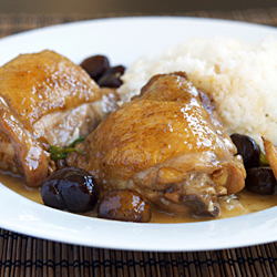 Braised Chicken w/ Chestnuts