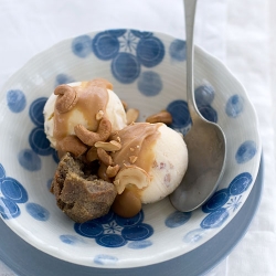 Cashew Brown Butter Ice-Cream