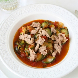 Zucchini, Tomato & Tuna Ratatouille