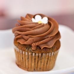 Banana Nutella Cupcake