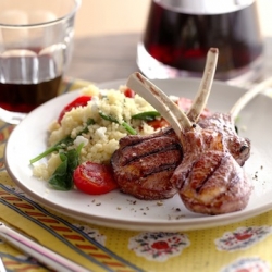 Lamb Chops with Cousous