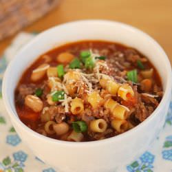 Pasta Fagioli