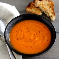 Butternut Squash Carrot Ginger Soup