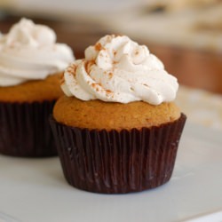 Pumpkin Spice Latte Cupcakes