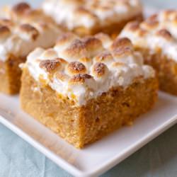 Sweet Potato Casserole Cookie Bars