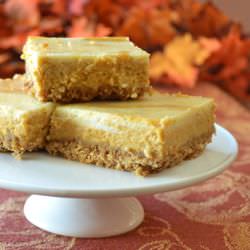 Pumpkin Cheesecake Squares