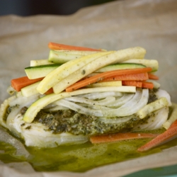 Halibut en Papillote