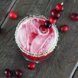 Cranberry Pomegranate Margarita