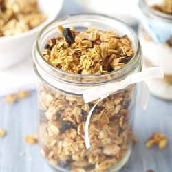 Homemade Cherry Granola