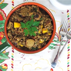 Lentils with Fruit